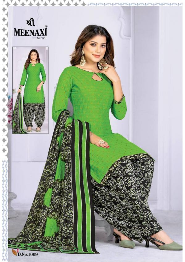 Smc Patiyala Queen Designer Cotton Readymade Suit